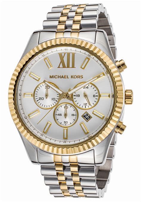 michael kors lexington gold tone watch|michael kors lexington watch mk8344.